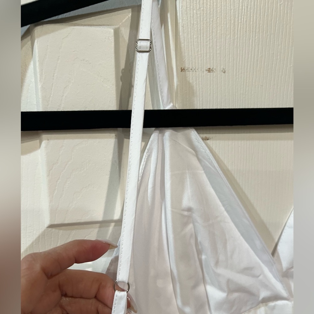 COMMENSE Coastal Cowgirl Open Back Long Dress NWT 100% Cotton Lined straps - Picture 9 of 16